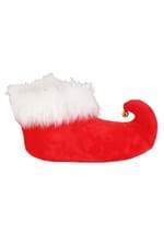 Red Adult Elf Costume Shoes Alt 1