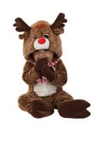 Reindeer Plush Costume for Infants Alt 3