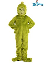 Dr. Seuss Child Open Face Grinch Costume Alt 6