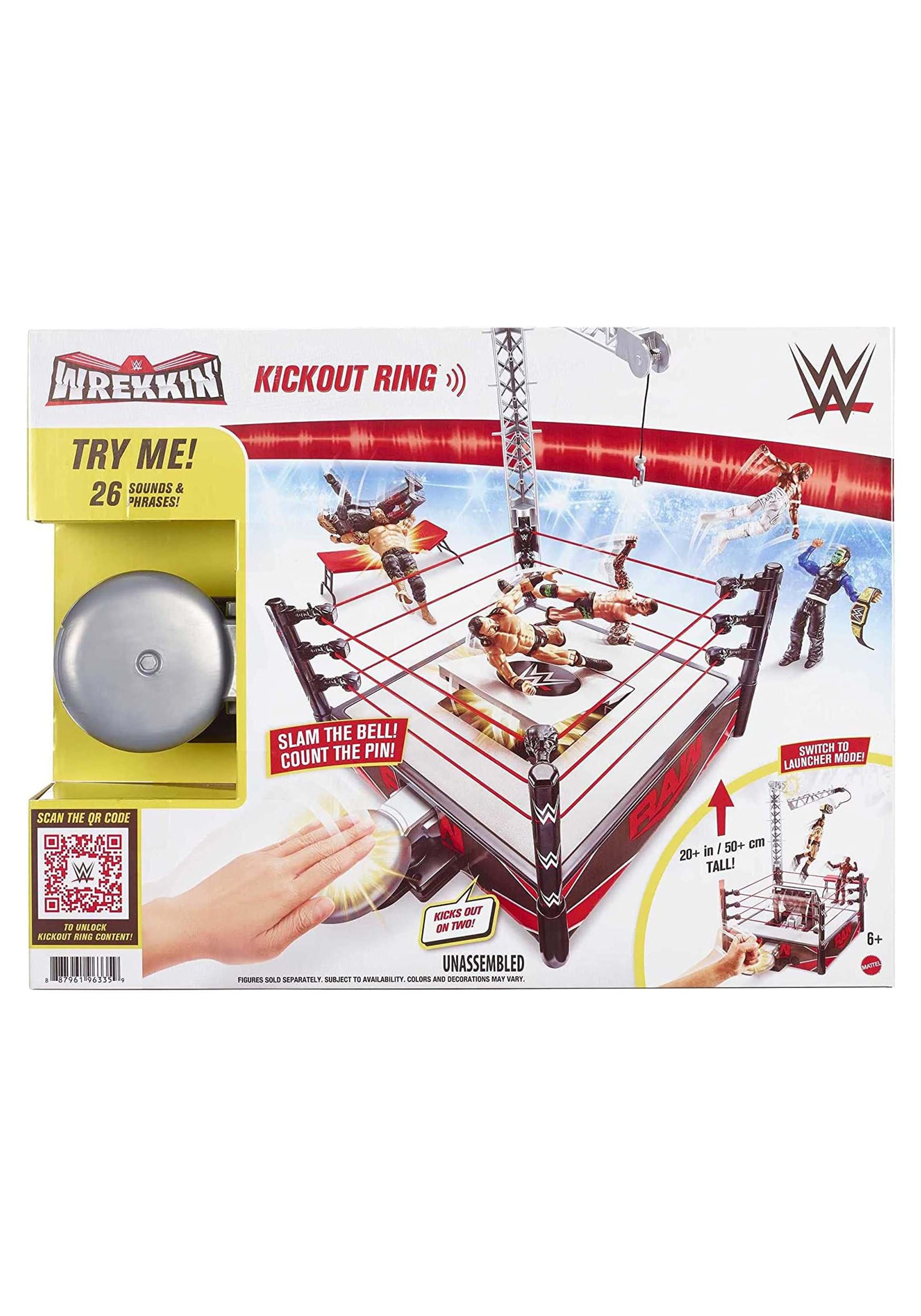 WWE Wrekkin' Kickout Ring Playset