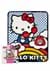Hello Kitty On the Phone 40"x50" Sherpa Throw Alt 1