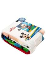 Mickey Mouse Splat Attack 40x50 in Sherpa Throw Alt 3