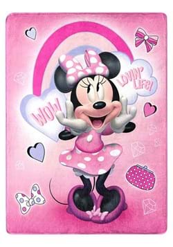 Minnie Mouse Wow Minnie 46"x60" Silk Touch Throw