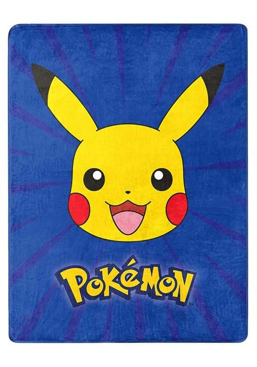 Pokemon Burst Pika 46"x60" Silk Touch Throw