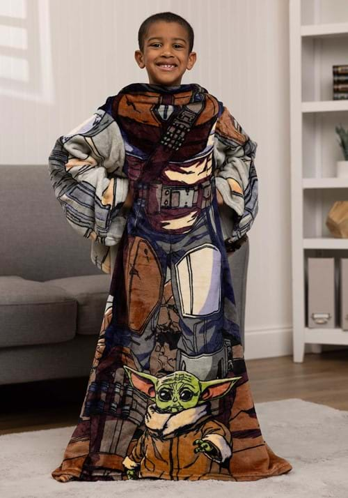 The Mandalorian Juvy Comfy Throw