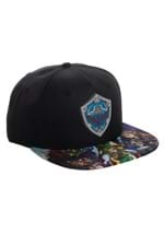 Zelda Sublimated Flat Bill Snapback Alt 2