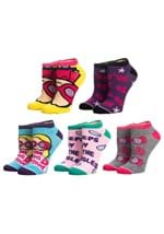 HARRY POTTER LUNA LOVEGOOD 5 PAIR ANKLE SOCKS Alt 6