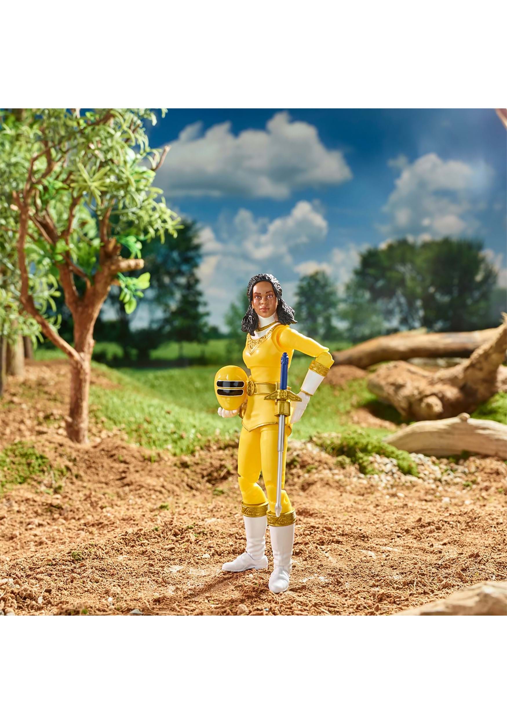 Power Rangers Zeo Yellow Ranger Action Figure