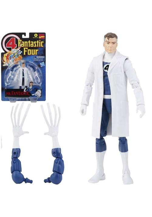 Fantastic Four Retro Marvel Legends Mr. Fantastic 