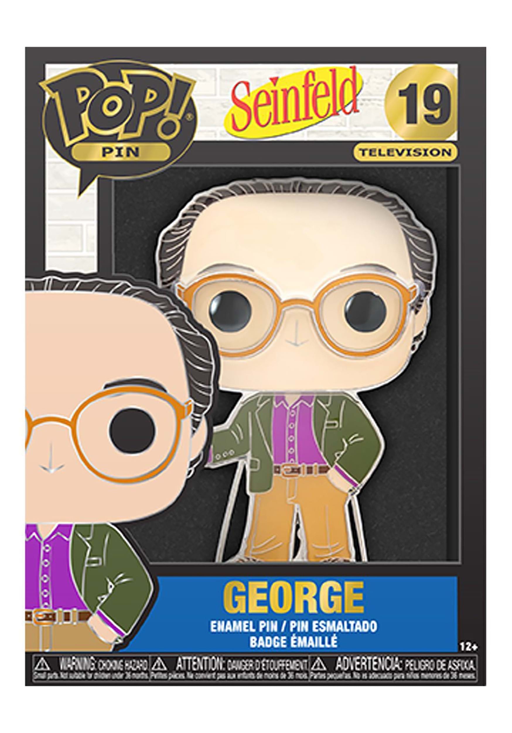 POP Pins: Seinfeld- George From Funko