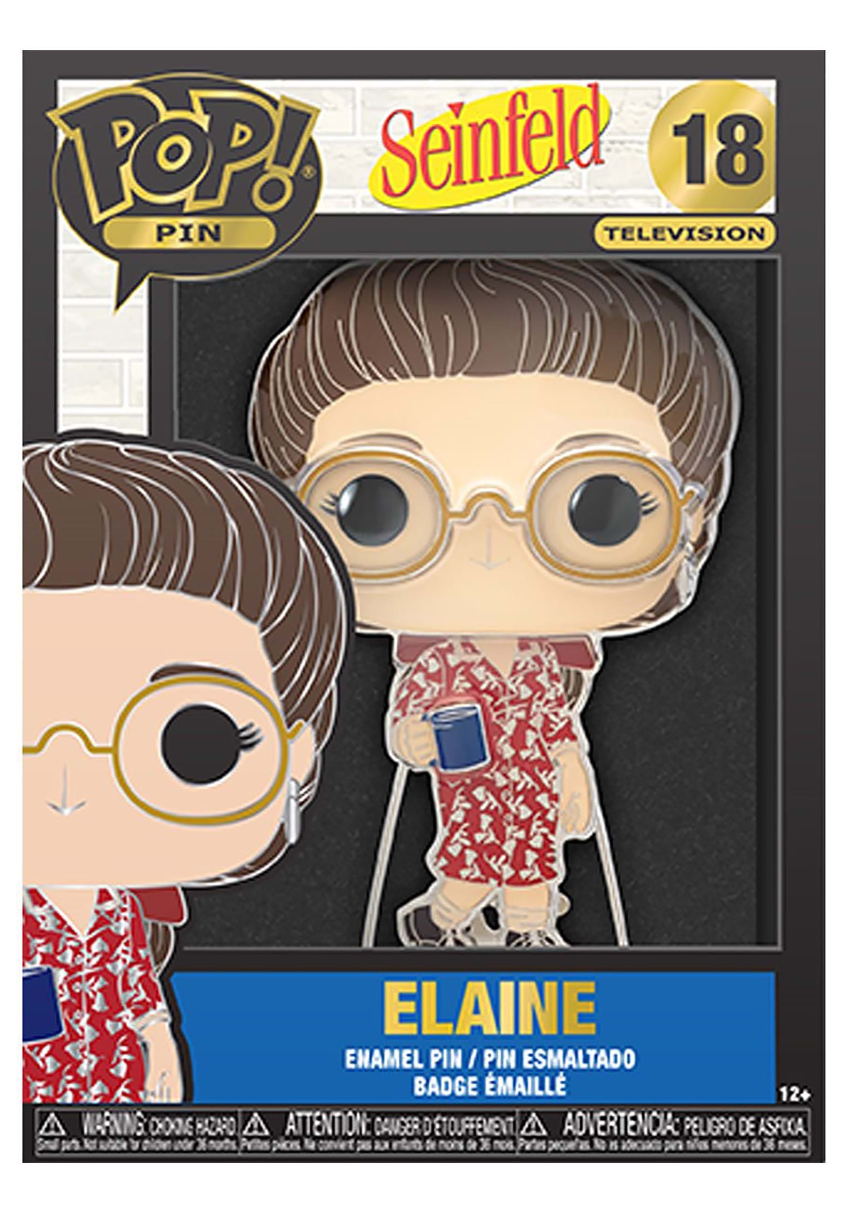 POP Pins: Seinfeld- Elaine From Funko