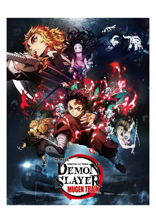 Demon Slayer The Movie Key Visual Blanket