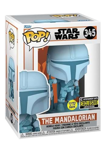 mandalorian glow in the dark pop