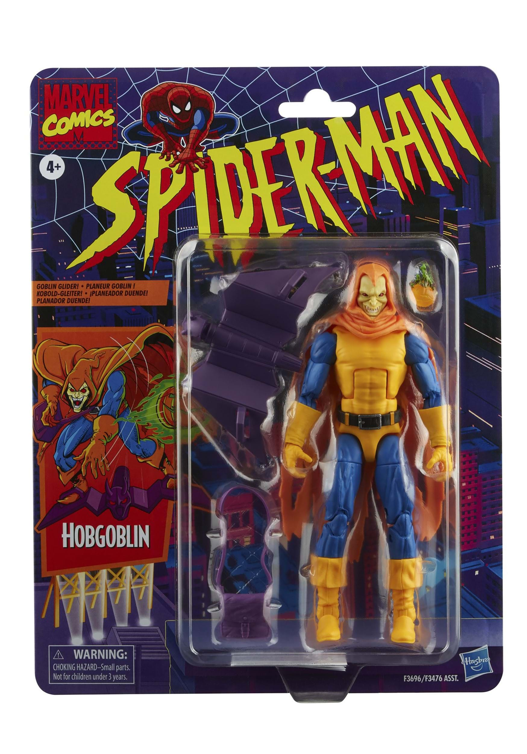 Hasbro Marvel Legend Animated Spiderman Hobgoblin figure 海外 即決-