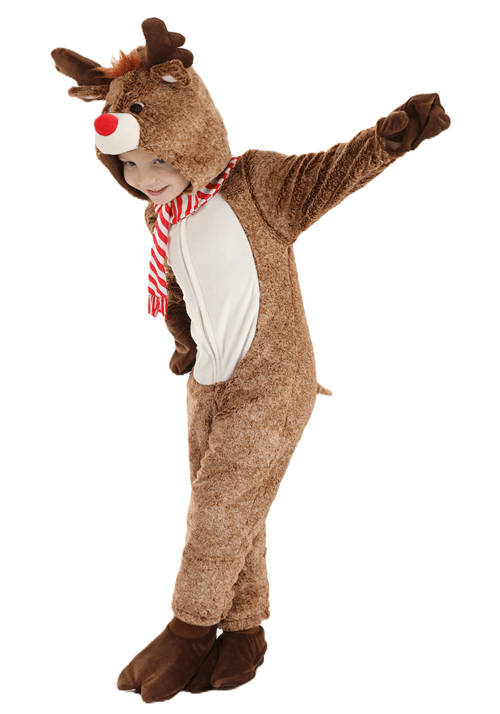 Plush Toddler Reindeer Costume