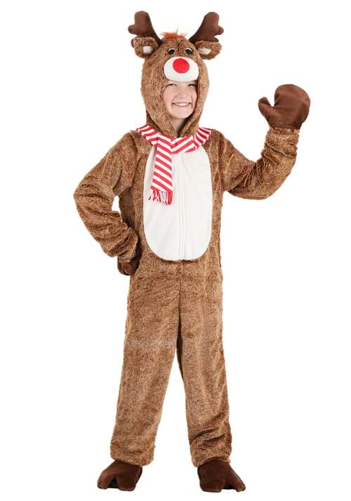 Plush Kids Reindeer Costume