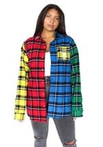 Unisex Hogwarts Patchwork Flannel Alt 4