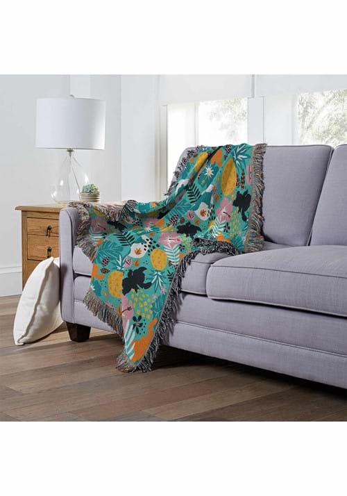 Lilo & Stitch Tropical Fun Tapestry Throw