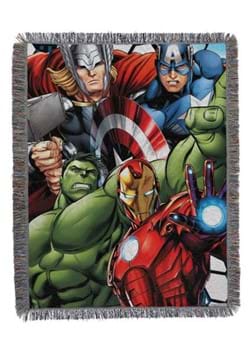 Avengers Best Team Tapestry Throw