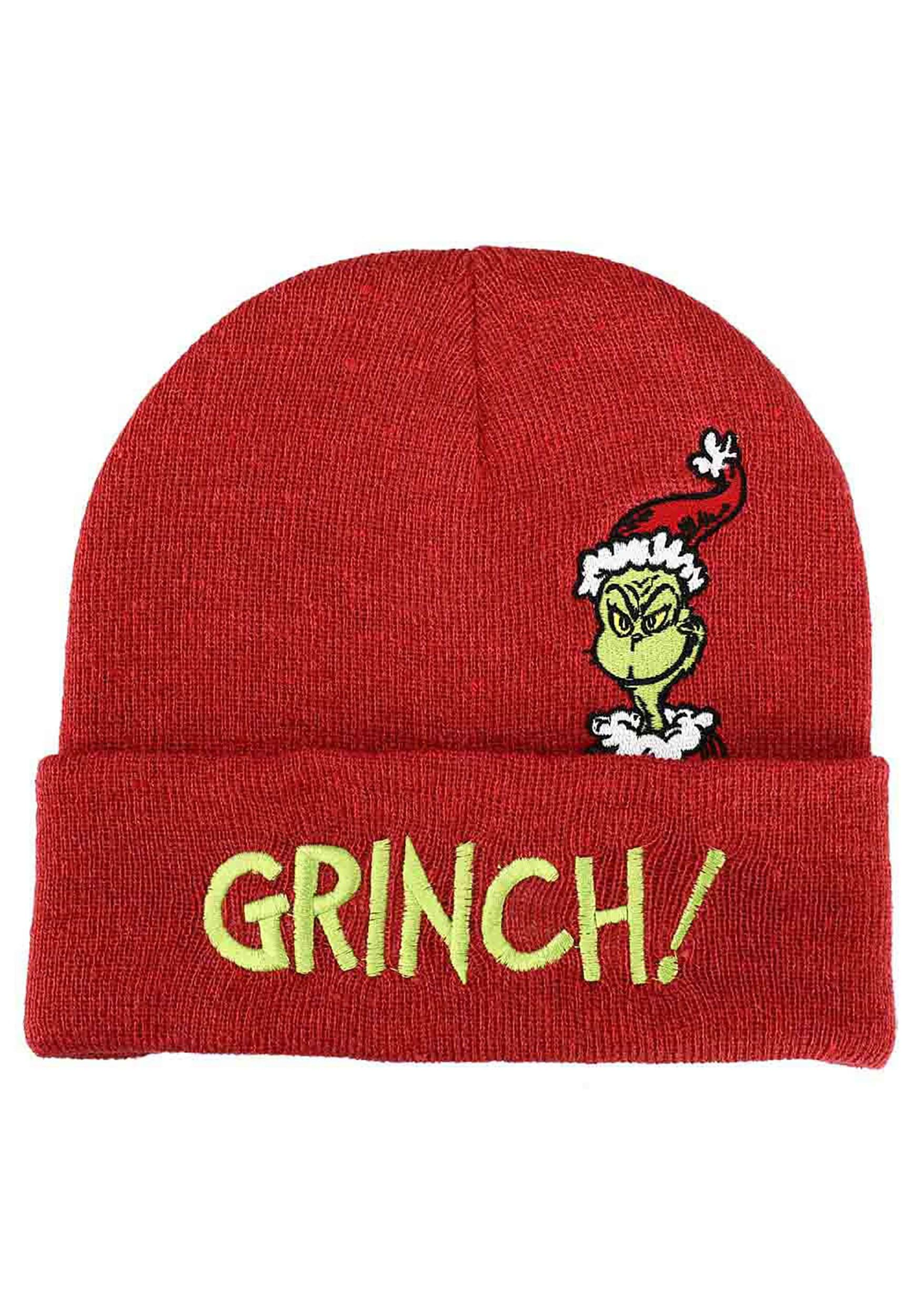 The Grinch Dr. Seuss Peek-A-Boo Beanie