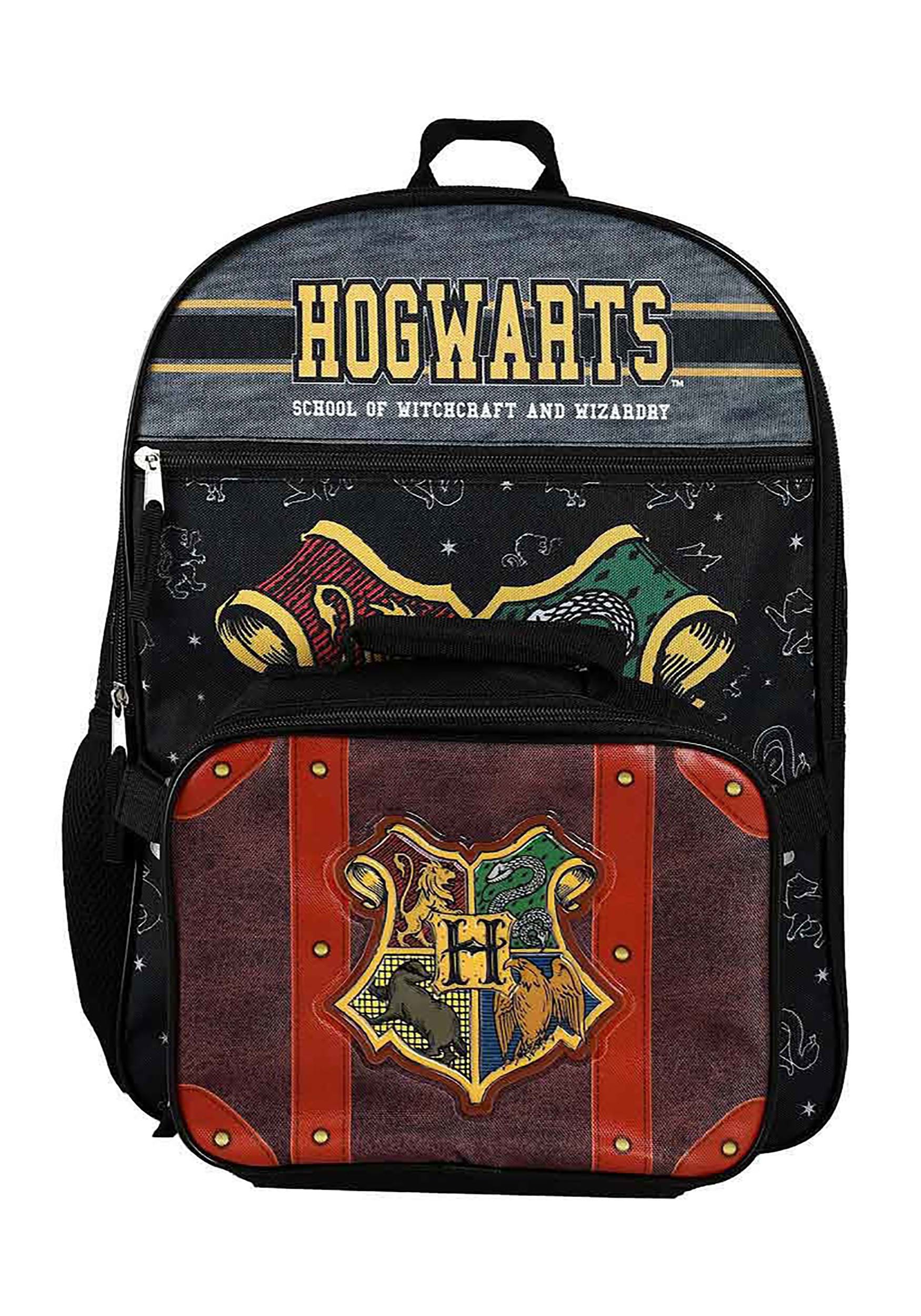 Harry Potter Hogwarts Backpack With Lunch Tote