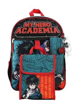 My Hero Academia 5 Piece Backpack Set