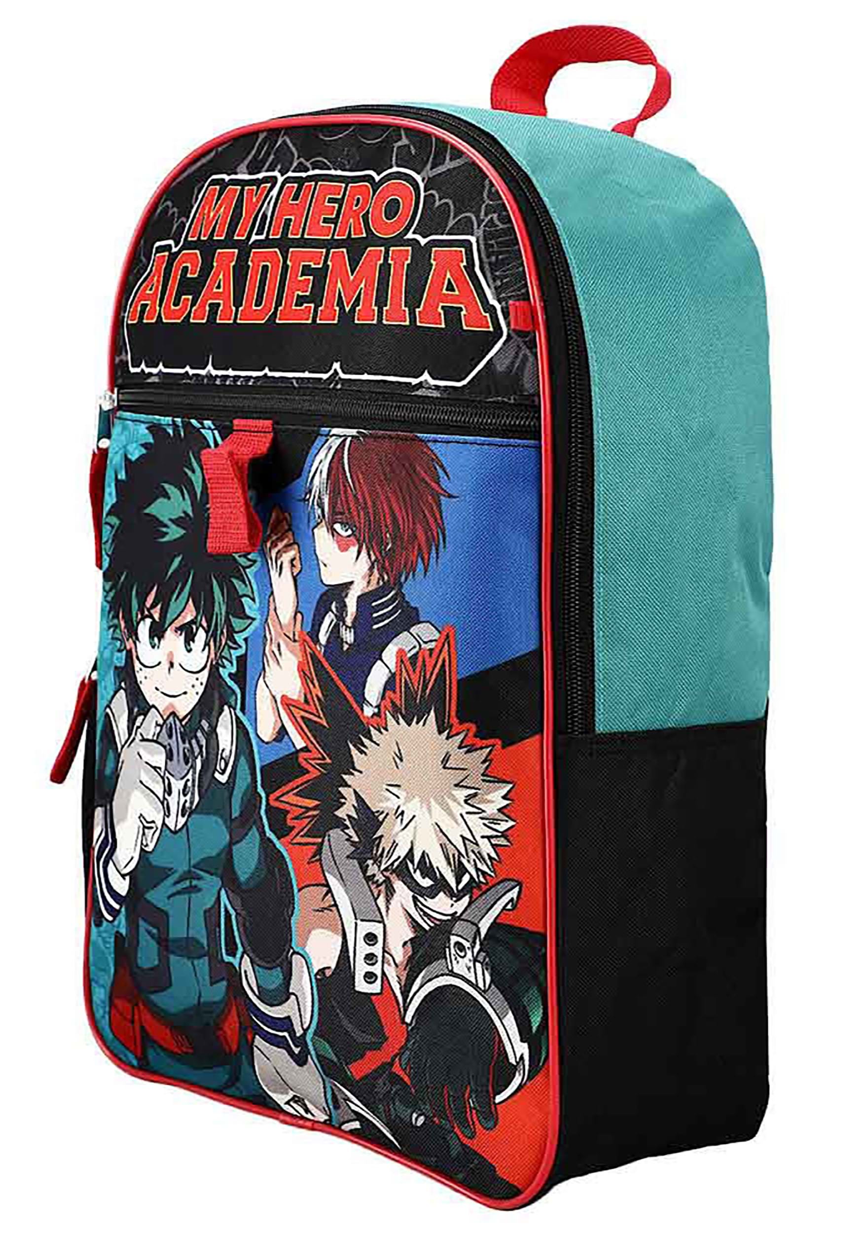 6 Piece My Hero Academia Backpack Set , Anime Backpacks