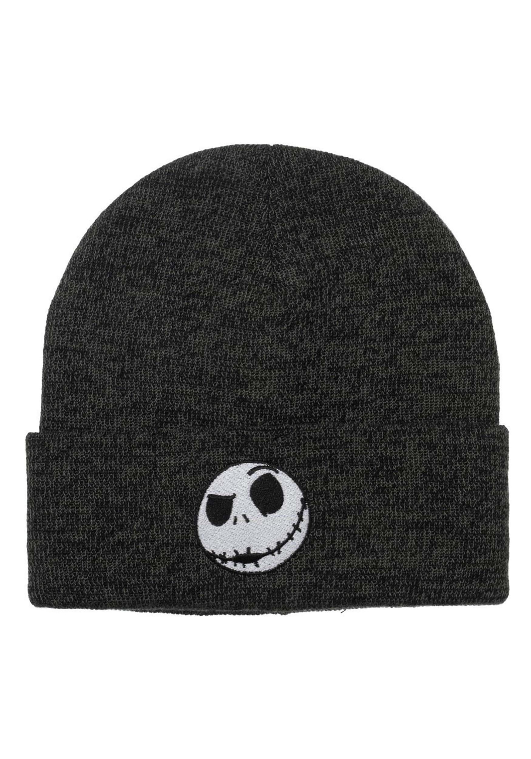 Nightmare Before Christmas Jack Skellington Beanie And Scarf Combo