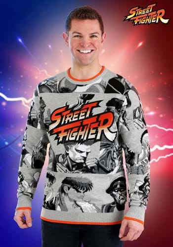 Adult Street Fighter Sweater UPD 1