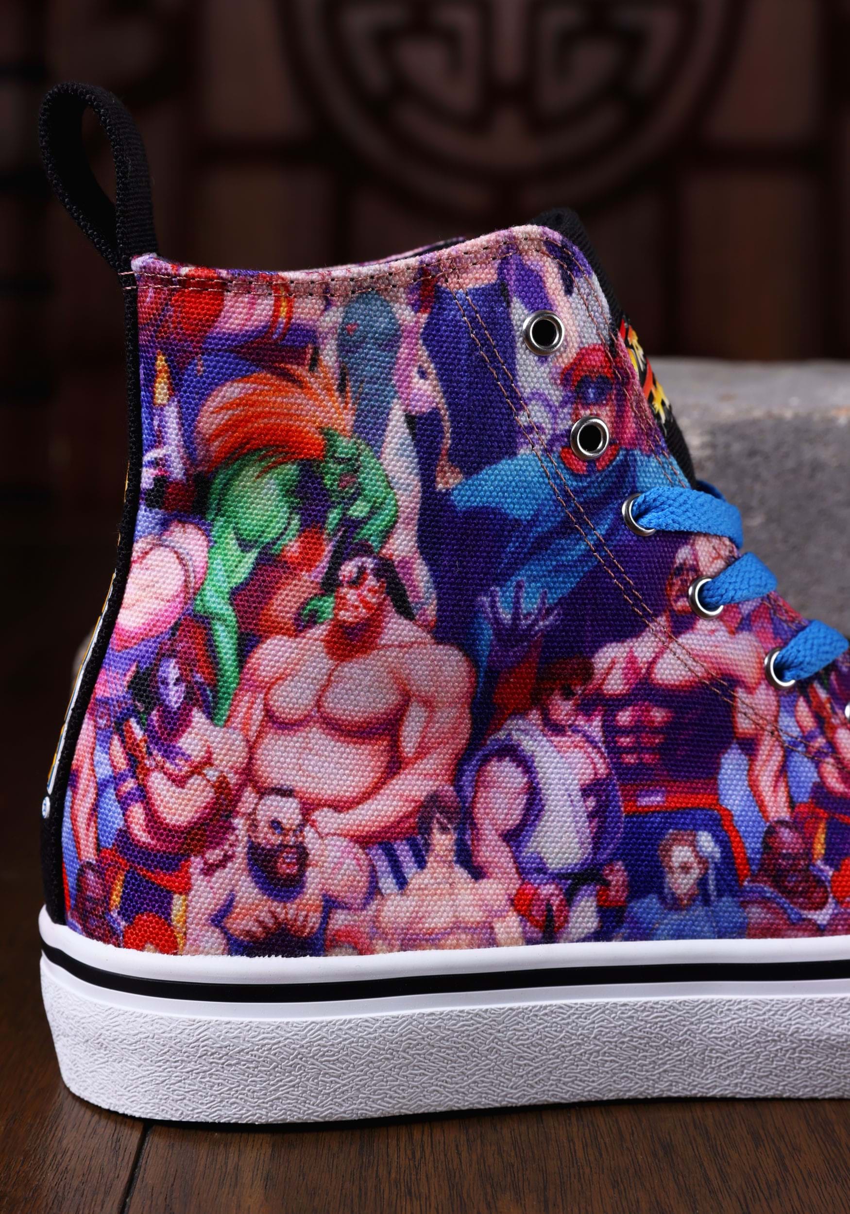 Street Fighter High Top Adult Sneakers