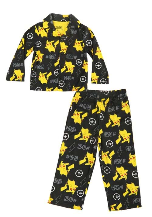 Boys Pikachu Coat Sleep Set