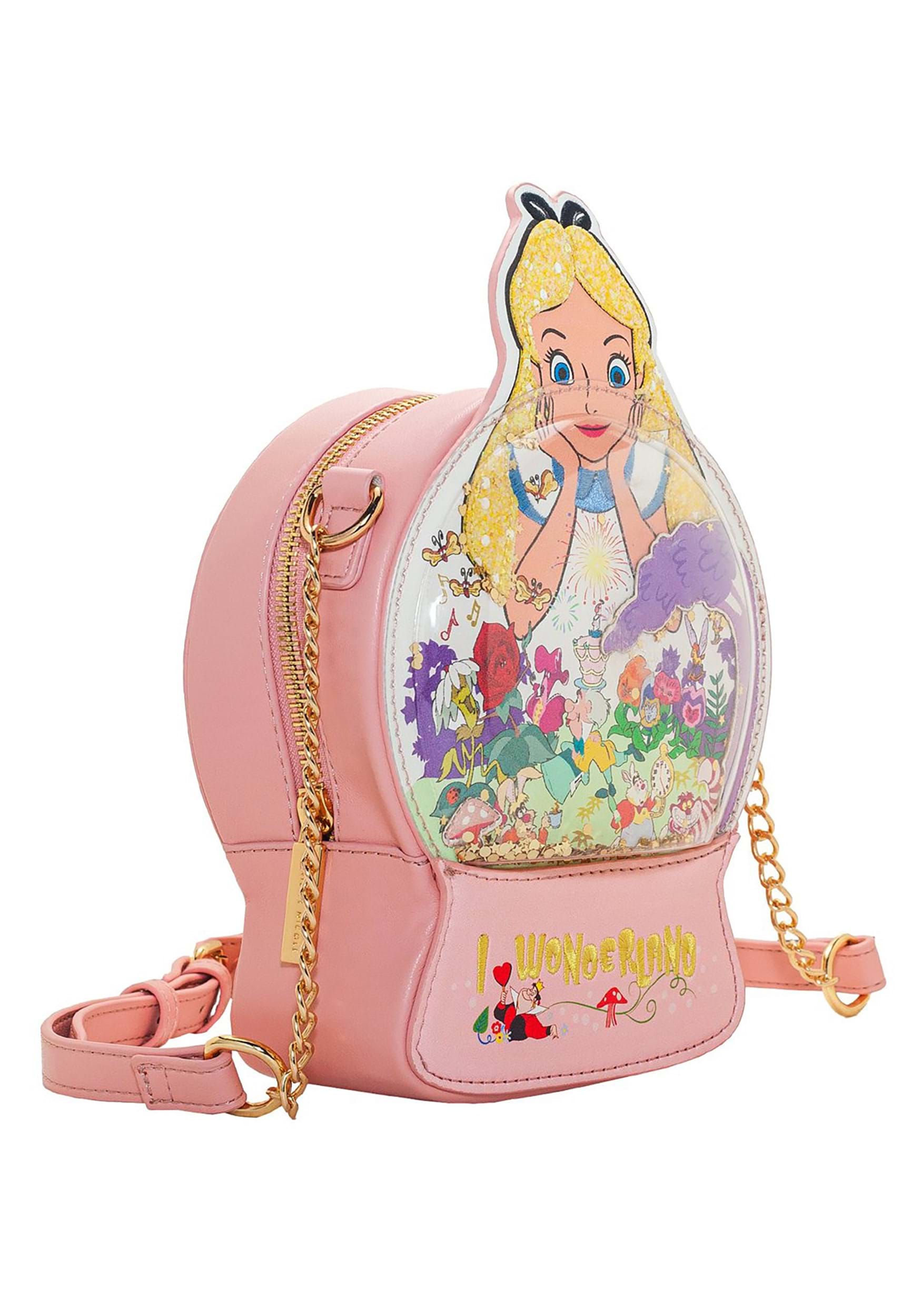 Alice In Wonderland Snowglobe Crossbody Bag , Alice In Wonderland Accessories