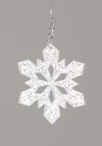 Glitter Snowflake Lucite Earring Alt 1