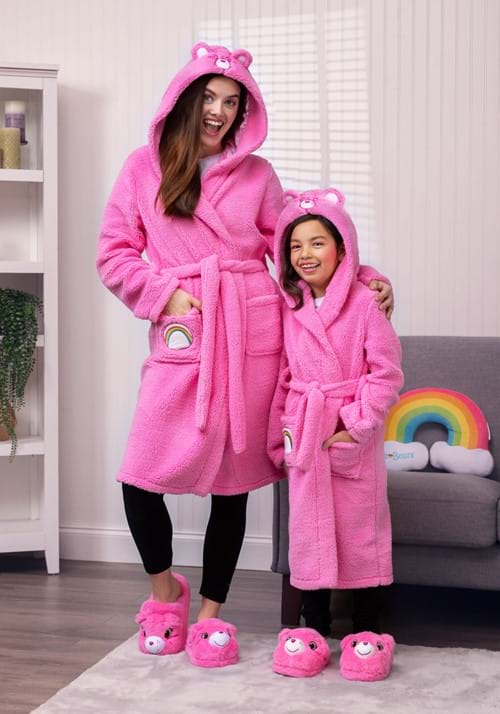 thumbnail image 2 of Kids Hooded Robes Girls Fleece Hooded Robes, Toddler Flannel Robe Kids Soft Fuzzy Bathrobe Girls Robe Boys Robe Solid Pajamas Kids Winter Warm Housecoat With Pockets Casual Soft Clothes (Blue, 2-3 Years 2 of 14