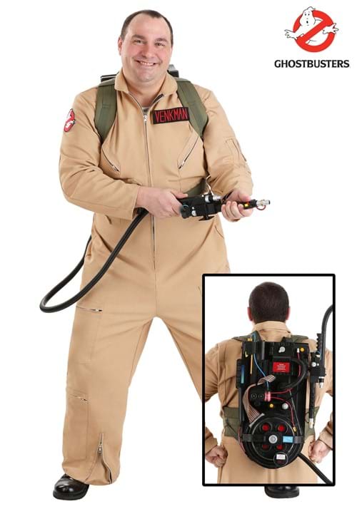 Plus Size Mens Authentic Ghostbusters Costume