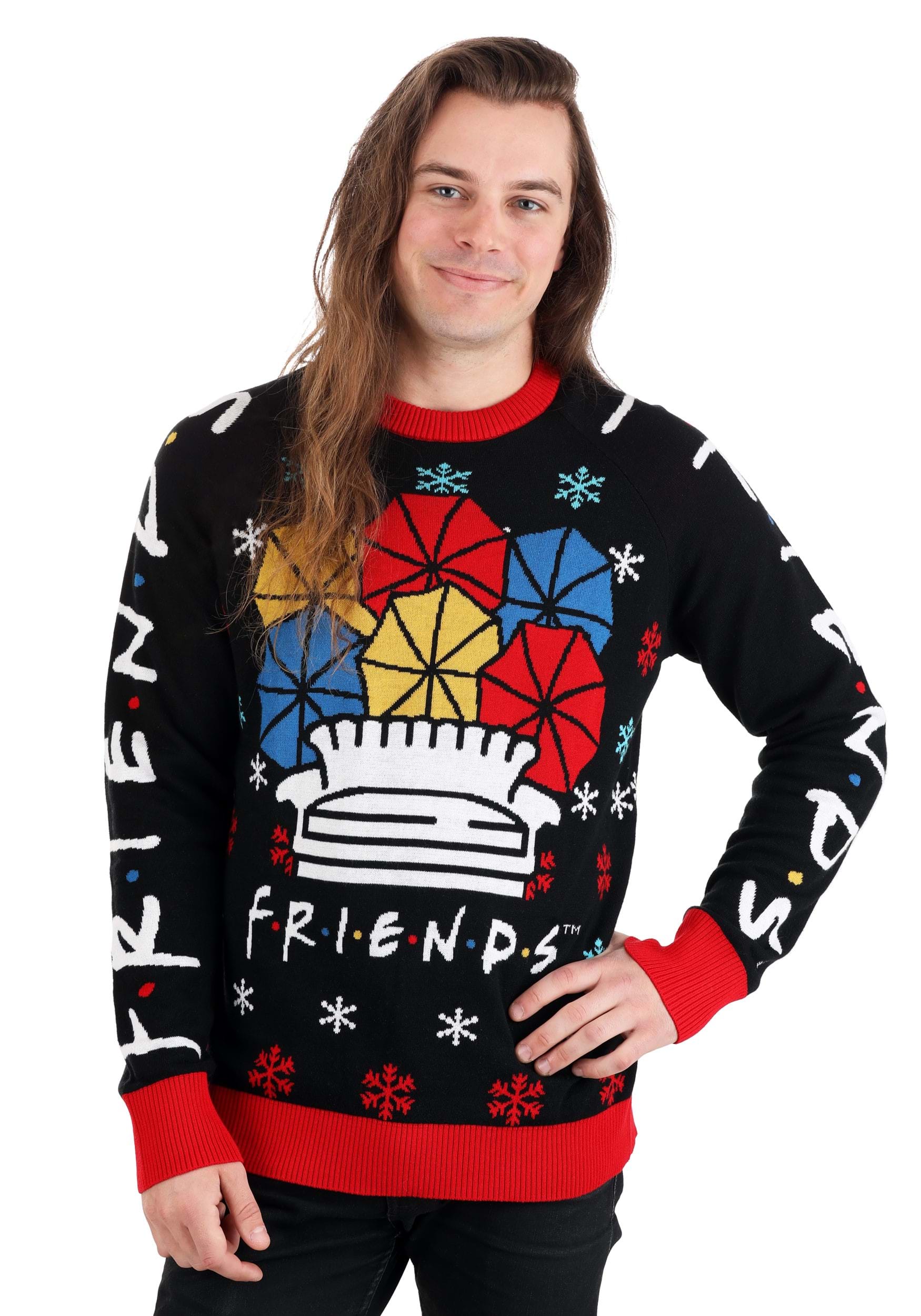 Holiday Friends Sweater For Adults