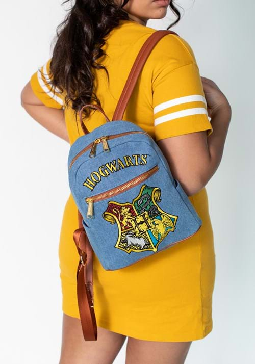 HOGWARTS DENIM MINI BACKPACK