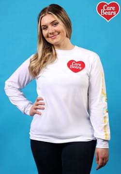 Adult Cakeworthy Retro Care Bears Long Sleeve T Shirt-0