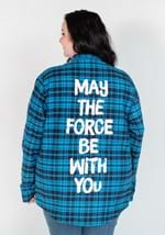 Cakeworthy Star Wars The Force Flannel Shirt Alt 2