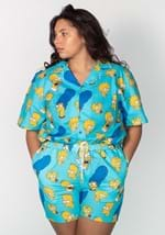 UNISEX SIMPSONS CO-ORD BUTTON UP SHIRT Alt 2