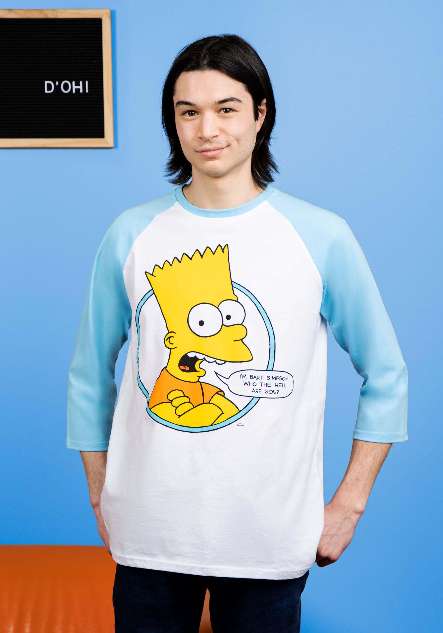 I'm Bart Simpson Raglan Cakeworthy T-Shirt , Simpsons Apparel