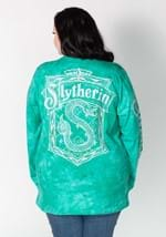 UNISEX SLYTHERIN TIE DYE LONG SLEEVE T-SHIRT Alt 4