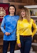 UNISEX HUFFLEPUFF TIE DYE LONG SLEEVE T-SHIRT Alt 1