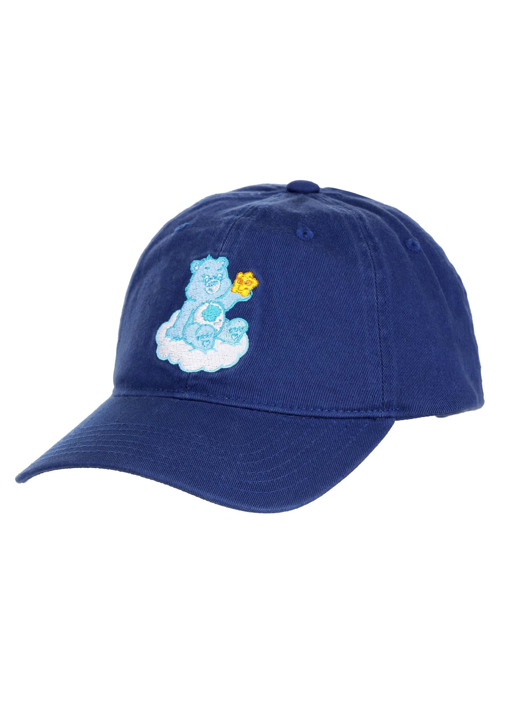 Grumpy Bear W/ Star On Cloud Emblem Dad Cap , Care Bear Accessories