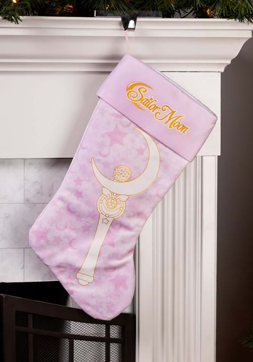 Sailor Moon Pink Gold Christmas Stocking