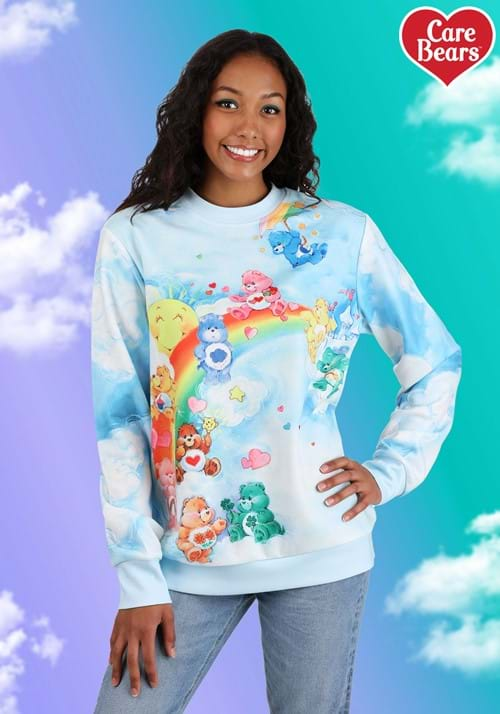 Adult Fun in the Sun Care Bears Sweater