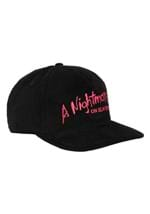 Nightmare On Elm Street Embroidered Logo Corduroy Hat Alt 3