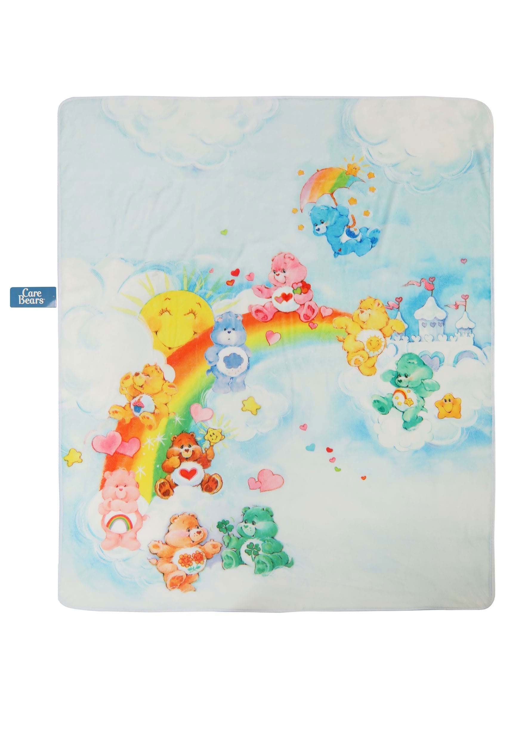 Care Bears Care-a-Lot Comfy Throw | Care Bears Bedding & Living
