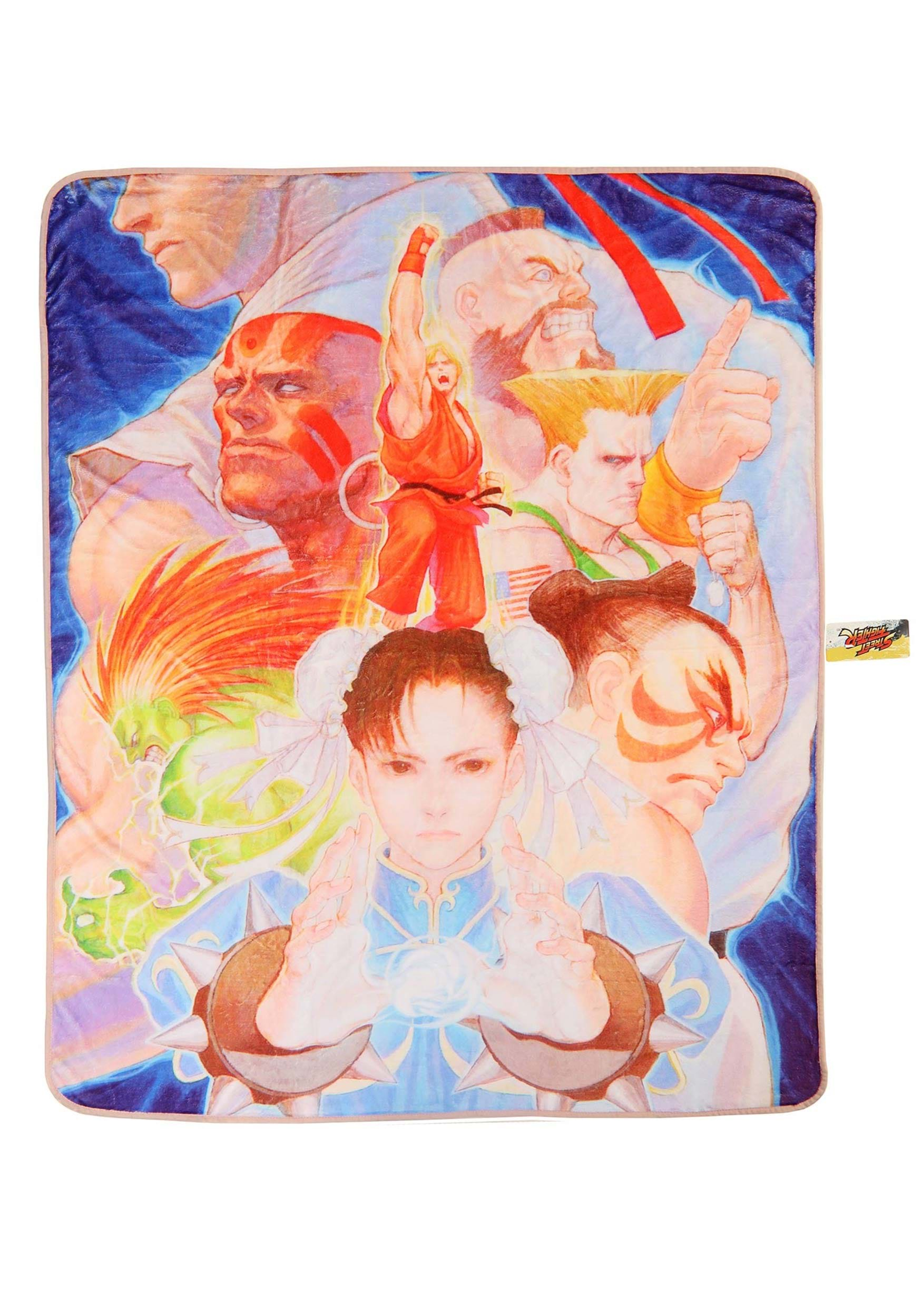 Street Fighter Hyper Fighting 60X48 Blanket