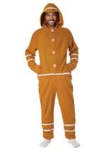 Adult Gingerbread Jumpsuit Alt 1